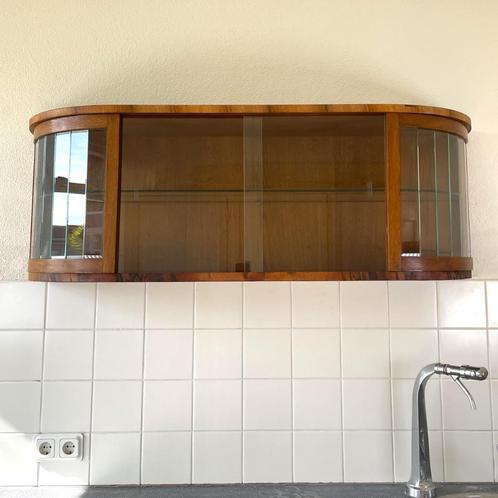 Hangvitrine Janine, uniek art deco stijl kastje, Huis en Inrichting, Keuken | Keukenelementen, Zo goed als nieuw, Minder dan 100 cm