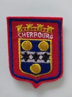 Ecusson / Patch Vintage - Cherbourg - France, Enlèvement ou Envoi, Comme neuf, Ville ou Campagne, Bouton