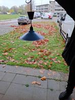 Blauwe metalen vintage lamp, Ophalen, Gebruikt, Metaal