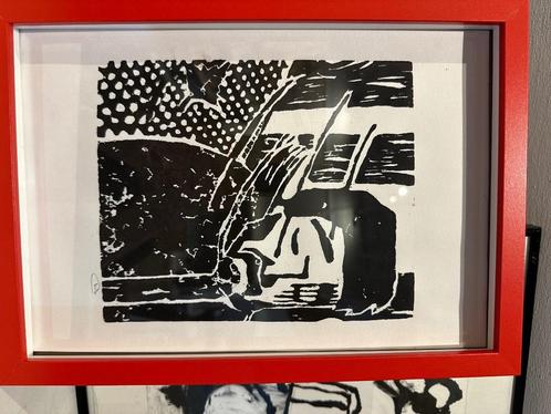 Houtsnede, Antiek en Kunst, Kunst | Etsen en Gravures, Ophalen of Verzenden
