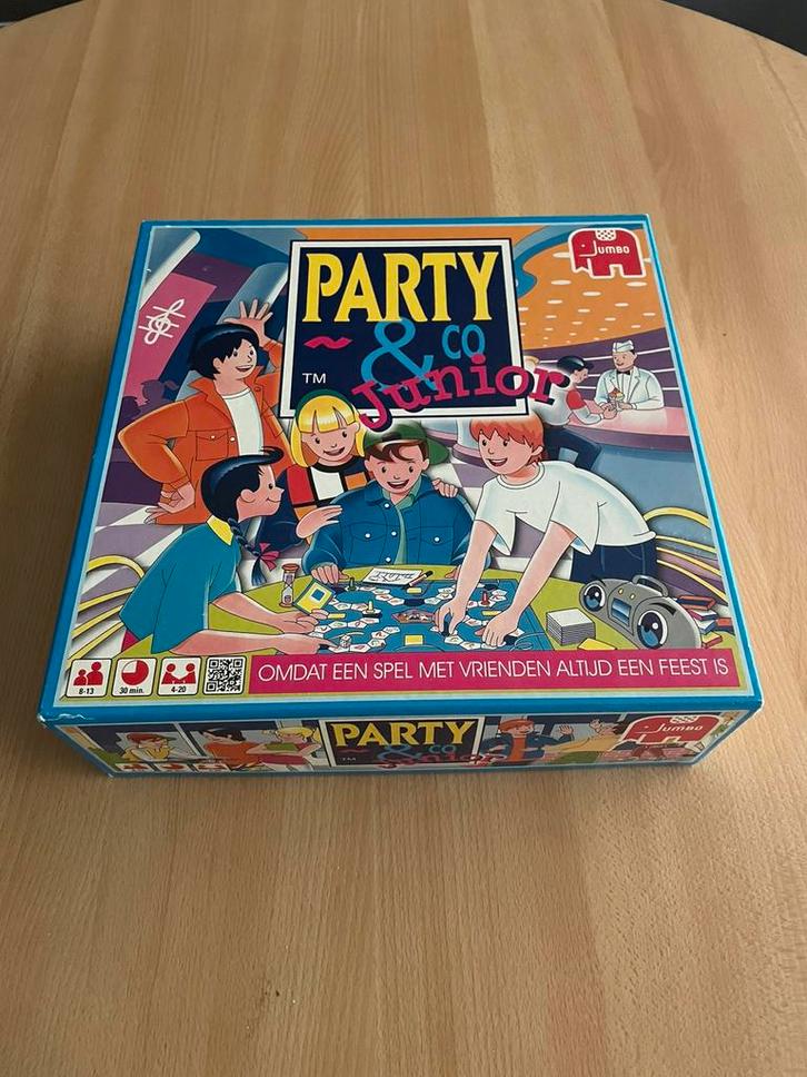 Party&co junior, Hobby en Vrije tijd, Gezelschapsspellen | Kaartspellen, Zo goed als nieuw, Ophalen