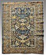 Tapis caucasien ancien Shirvan Bidjov: 1.54 x 1.19 mètres, Antiquités & Art, Tapis & Textile, Envoi