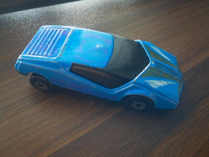 Matchbox  Datsun Super GT Blauw, Hobby en Vrije tijd, Modelauto's | 1:87, Gebruikt, Auto, Matchbox, Ophalen of Verzenden