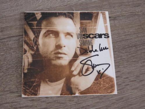 CD Single: Stan Van Samang - Scars - 2007 - getekend, Cd's en Dvd's, Cd Singles, Gebruikt, Pop, 1 single, Ophalen of Verzenden