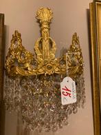 Wandverlichting Swarovski christal en koper, Ophalen