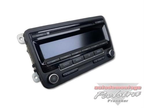 Radio CD Speler van een Volkswagen Golf Plus, Auto-onderdelen, Elektronica en Kabels, Volkswagen, Gebruikt, 3 maanden garantie
