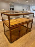 Antieke vitrinekast winkelvitrine dressoir vintage toonbank, Huis en Inrichting, Kasten | Vitrinekasten, Ophalen, Gebruikt, 100 tot 150 cm