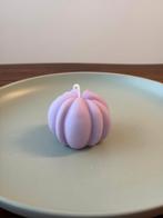 Purple Pumpkin Candle-, Enlèvement ou Envoi, Neuf, Autres couleurs, Bougie