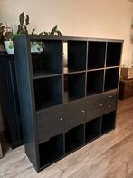 Kallax kast met inzetten, Ophalen, Gebruikt, Minder dan 150 cm, 100 tot 150 cm