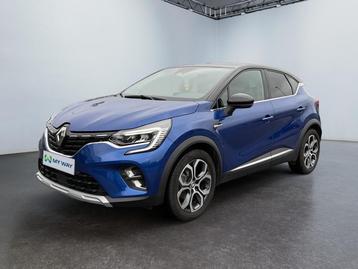 Renault Captur *Boite auto*GPS*Carplay*Caméra*Led*APS Av/Ar, Auto's, Renault, Automaat, Blauw, Bedrijf, 5 deurs