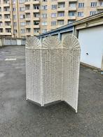 Paravent vintage en osier 150 x 150 cm, Maison & Meubles, Enlèvement