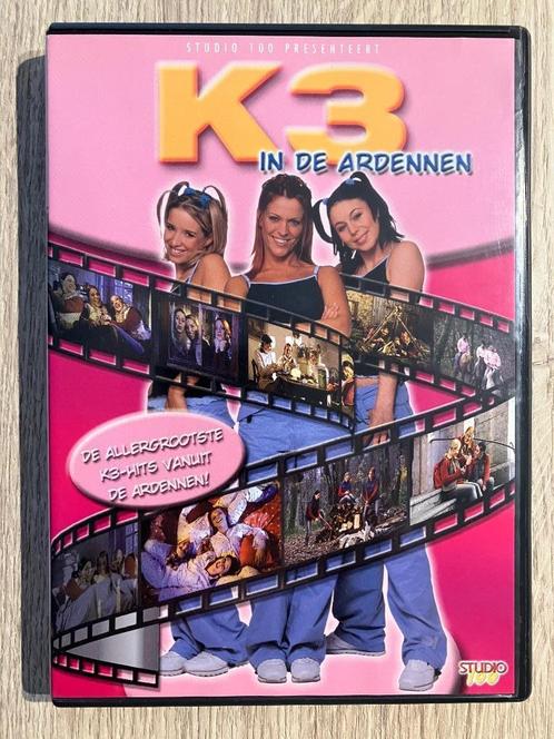 DVD : "K3 in de Ardennen" (Muziek / Jeugd), Cd's en Dvd's, Dvd's | Kinderen en Jeugd, Zo goed als nieuw, Film, Ophalen of Verzenden