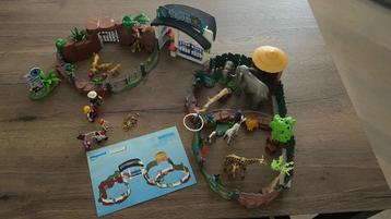 Dierentuin Playmobil 4850 volledig zonder originele doos beschikbaar voor biedingen