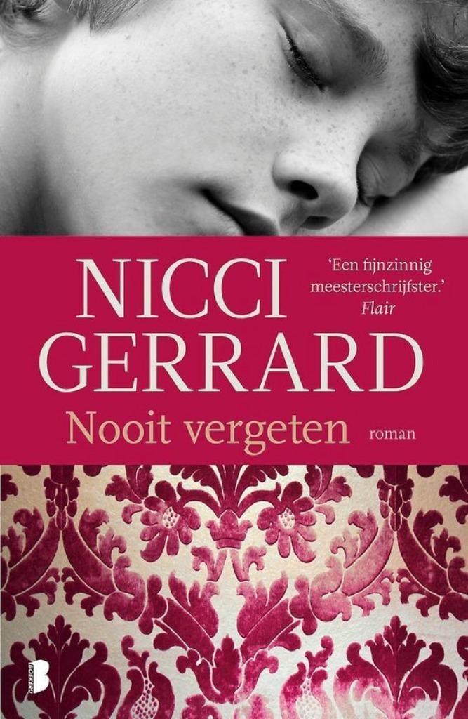 Te Koop Boek NOOIT VERGETEN Nicci Gerrard, Boeken, Romans, Gelezen, Europa overig, Ophalen of Verzenden