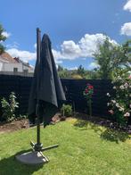 Antraciet gekleurde parasol, zo goed als nieuw, Ophalen, Zo goed als nieuw