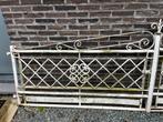 Portail en fer forgé, d'occasion et en bon état, Jardin & Terrasse, Nic.debruyne@gmail.com, Clôture ornementale, Enlèvement, Smeedijzer