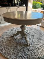 ronde tafel voor 4 personen 103cm Diam, Huis en Inrichting, Tafels | Eettafels, Ophalen, Gebruikt, Rond, Shabi chic boheme