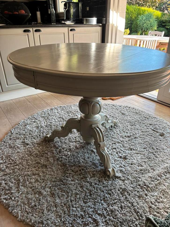 ronde tafel voor 4 personen 103cm Diam, Huis en Inrichting, Tafels | Eettafels, Gebruikt, 100 tot 150 cm, 100 tot 150 cm, Vier personen