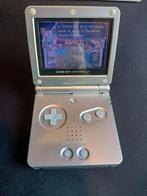 Game Boy Advance SP - Silver, Games en Spelcomputers, Spelcomputers | Nintendo Game Boy, Ophalen, Gebruikt, Game Boy Advance