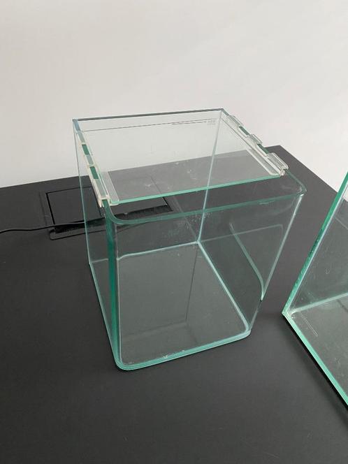 Dennerle nano cube 10l aquarium, Dieren en Toebehoren, Vissen | Aquaria en Toebehoren, Gebruikt, Leeg aquarium, Ophalen