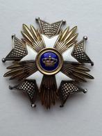 Groor Officier Kroon Orde, Verzamelen, Militaria | Algemeen, Ophalen of Verzenden, Landmacht, Lintje, Medaille of Wings