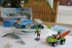 Playmobil Speedboot 6981 + Strandbuggy met Surfer 6982, Kinderen en Baby's, Speelgoed | Playmobil, Ophalen of Verzenden, Zo goed als nieuw