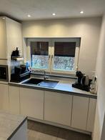Mooie witte hoogglans eilandkeuken + GEDEMONTEERD, Huis en Inrichting, Keuken | Complete keukens, Wit, Overige typen, Graniet of Steen