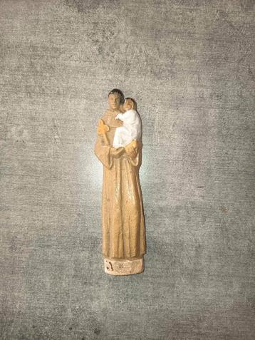 Saint Antoine de Padoue signé w.biron  beschikbaar voor biedingen