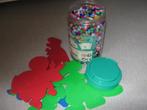 strijkparels + figuurtjes, Hobby en Vrije tijd, Knutselen, Ophalen, Nieuw