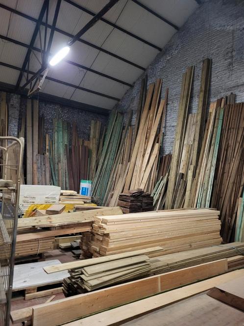 Mega partij hout, Doe-het-zelf en Bouw, Hout en Planken, Beuken, Ophalen