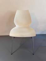 Kartell Maui 3 witte designstoelen, Ophalen, Kunststof, Drie, Wit