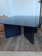 salontafel 90 x 90 (H40), Huis en Inrichting, Tafels | Salontafels, Ophalen, Gebruikt, Glas