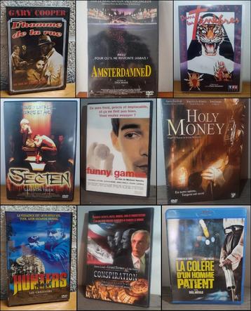 Films THRILLER en VRAC (partie 1) 🎥 vhs ▬ dvd ▬ blu-ray beschikbaar voor biedingen