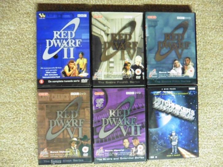 Red Dwarf Dvd Collectie + Bonus, Cd's en Dvd's, Dvd's | Tv en Series, Zo goed als nieuw, Komedie, Boxset, Ophalen of Verzenden