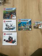 Lego Minecraft boekjes, Enlèvement, Comme neuf, Lego