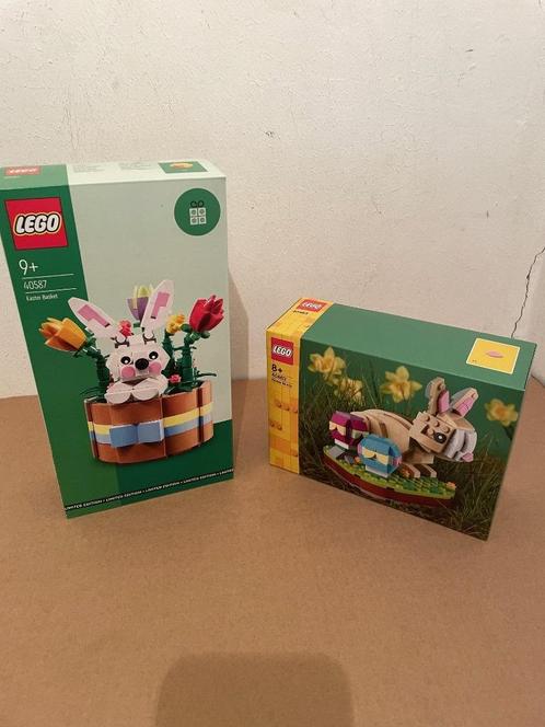 Lego Paasmandje 40587 en paashaas 40463, Kinderen en Baby's, Speelgoed | Duplo en Lego, Nieuw, Lego, Complete set, Ophalen of Verzenden