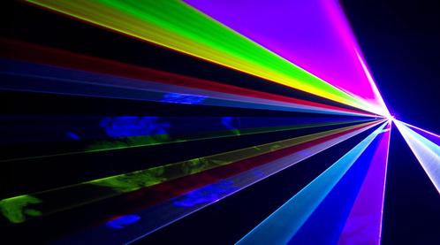 Lot de 2 Lasers LightMaxx Pegasus 600 + Flightcases, Muziek en Instrumenten, Licht en Laser, Zo goed als nieuw, Ophalen