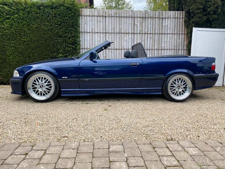 BMW E36 cabriolet met 140.000km, Auto's, BMW, Particulier, 3 Reeks, ABS, Benzine, Euro 2, Cabriolet, 2 deurs, Handgeschakeld, Blauw