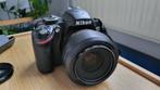 Nikon D3200 + AF-S Nikkor 35mm 1:1.8 G Prime Lens, Audio, Tv en Foto, Fotocamera's Digitaal, Spiegelreflex, Zo goed als nieuw