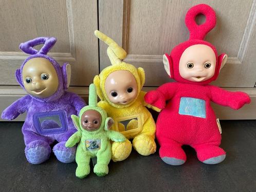 Volledige reeks knuffels De teletubbies, Enfants & Bébés, Jouets | Peluches, Comme neuf, Enlèvement ou Envoi