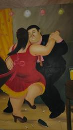 Fernando Botero  Olie werk op doek   Gesigneerd en Gedateerd, Ophalen