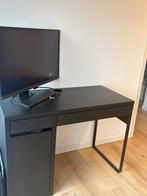 IKEA bureau Micke zwartbruin, Huis en Inrichting, Bureaus, Ophalen, Gebruikt, Bureau