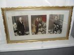 oude foto's in kader, Ophalen of Verzenden, Gebruikt