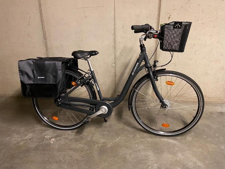 Stadfiets Elops 920 lage instap - nieuwstaat, Vélos & Vélomoteurs, Vélos | Femmes | Vélos pour femme, Neuf, Autres marques, Accès (extra) bas