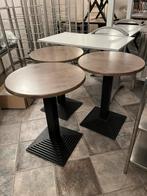 5 ronde tafels 60 diameteren 74cm hoog, Ophalen, Gebruikt, Nicole & Co, Nicole-co@outlook.com