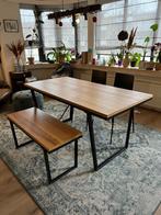 Set van tafel en 2 stoelen, 50 tot 100 cm, 150 tot 200 cm, Modern, Gebruikt