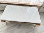 Salontafel met echte marmeren steen 70x130 cm, Ophalen of Verzenden