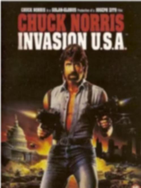 Invasion U.S.A. (1985) Dvd Zeldzaam ! Chuck Norris, Cd's en Dvd's, Dvd's | Actie, Gebruikt, Actie, Vanaf 16 jaar, Ophalen of Verzenden