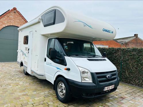 ‼️Ford chausson‼️TOPSTAAT‼️Stapelbed alkoofbed ‼️, Caravans en Kamperen, Mobilhomes, Bedrijf, Half-integraal, tot en met 5, Ford