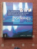 Psychology (hoe je academisch schrijven moet), Verzenden, Gelezen, Overige onderwerpen